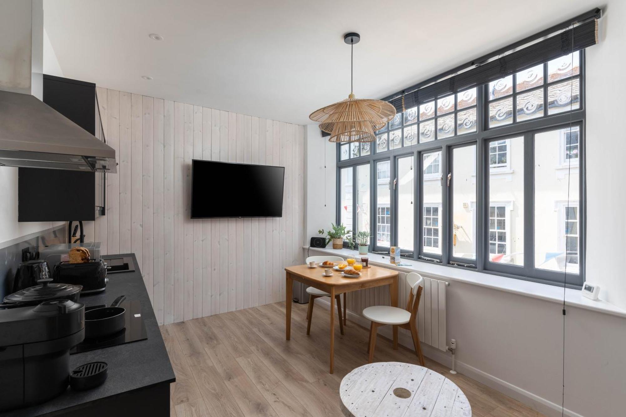 Contemporary First Floor Apartment Central Penzance Exterior foto