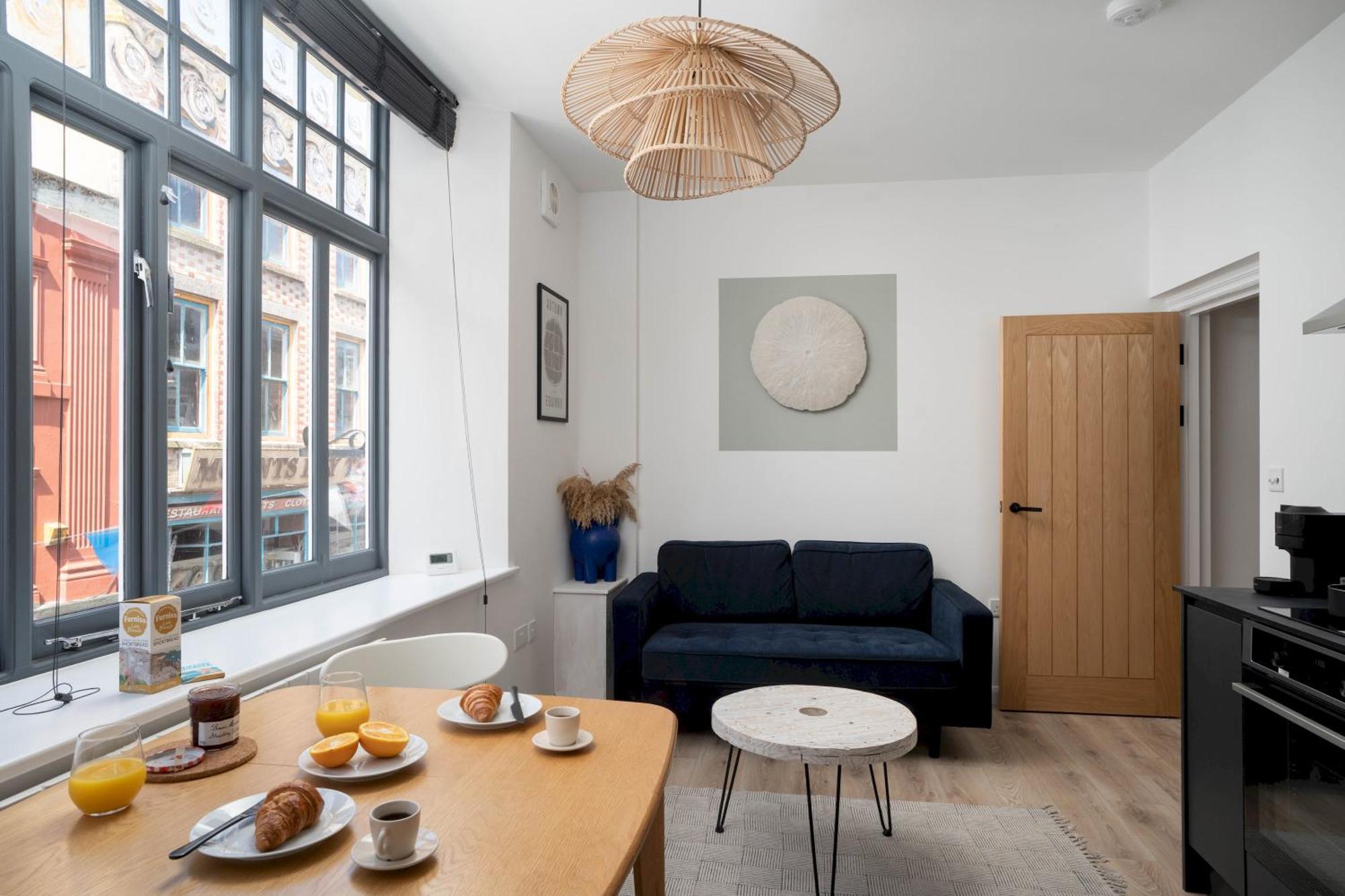 Contemporary First Floor Apartment Central Penzance Exterior foto