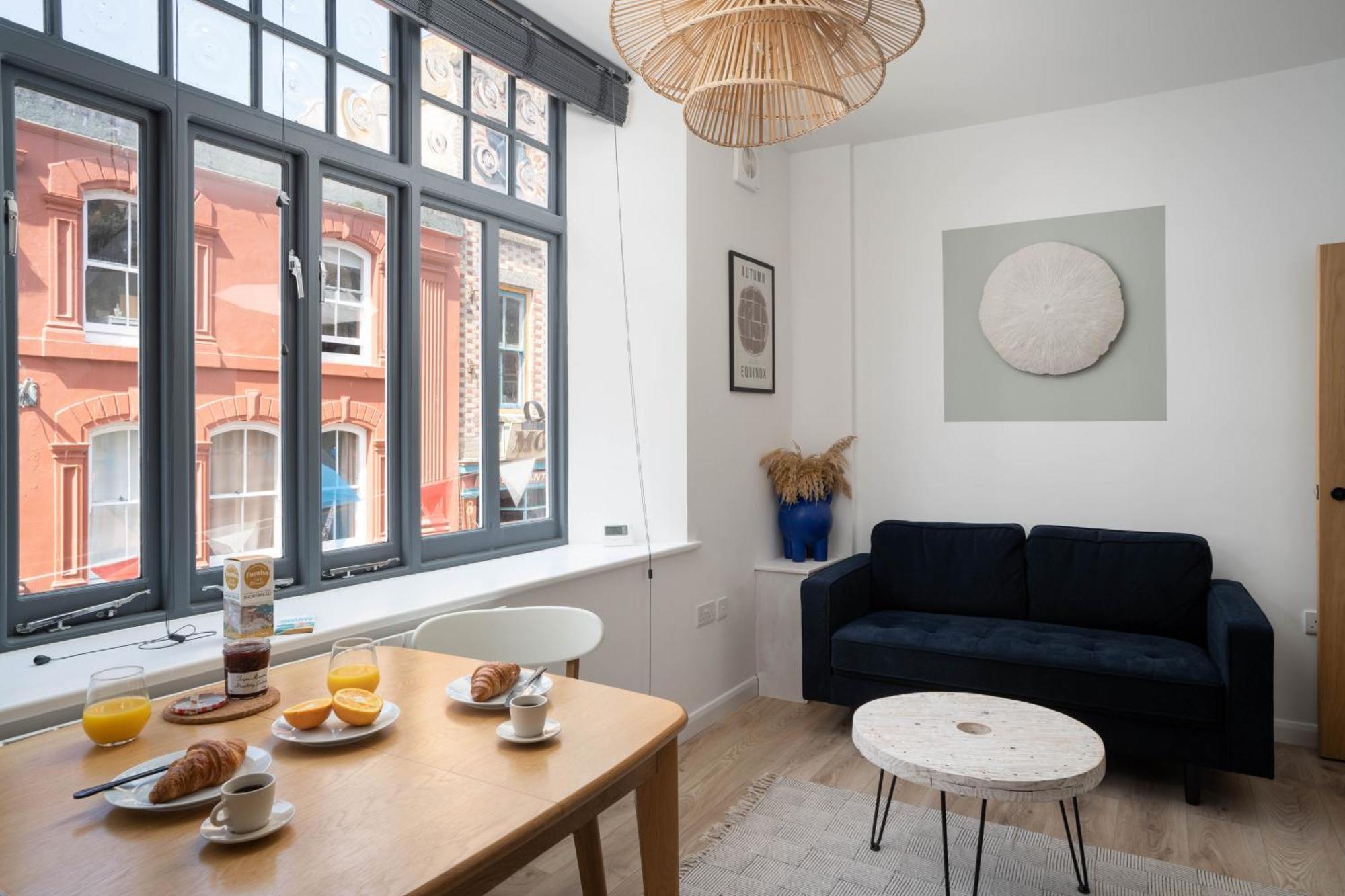 Contemporary First Floor Apartment Central Penzance Exterior foto